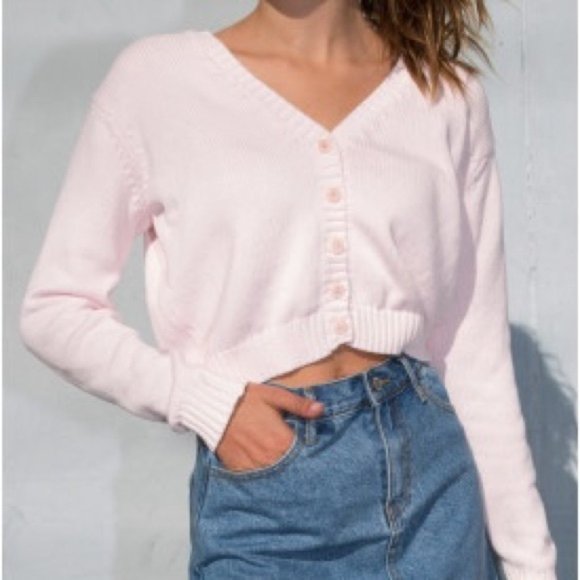 Brandy Melville Sweaters - Brandy Melville Billie Knit Button Front Sweater